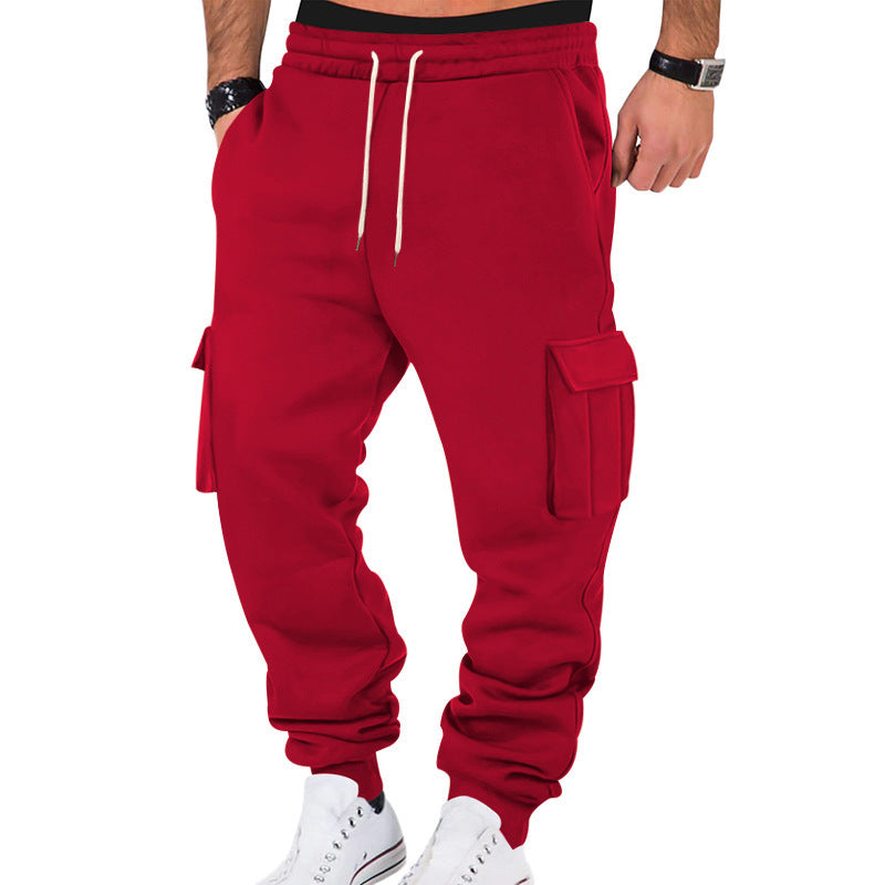Men’s Fleece-Lined Cargo Joggers