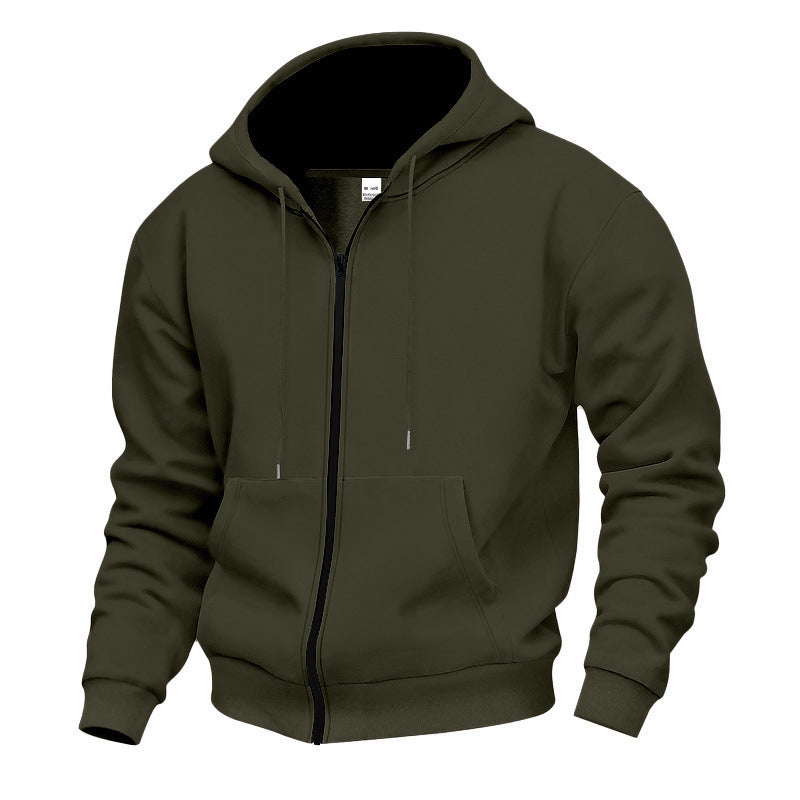 Men’s Fleece-Lined Full-Zip Hoodie