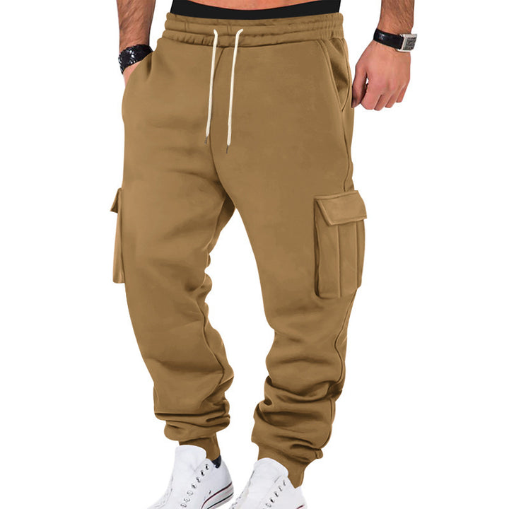 Men’s Fleece-Lined Cargo Joggers