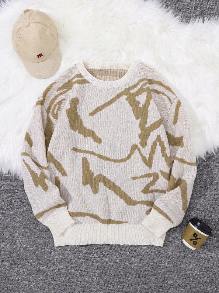 THE ABSTRACT-ENERGY SWEATER