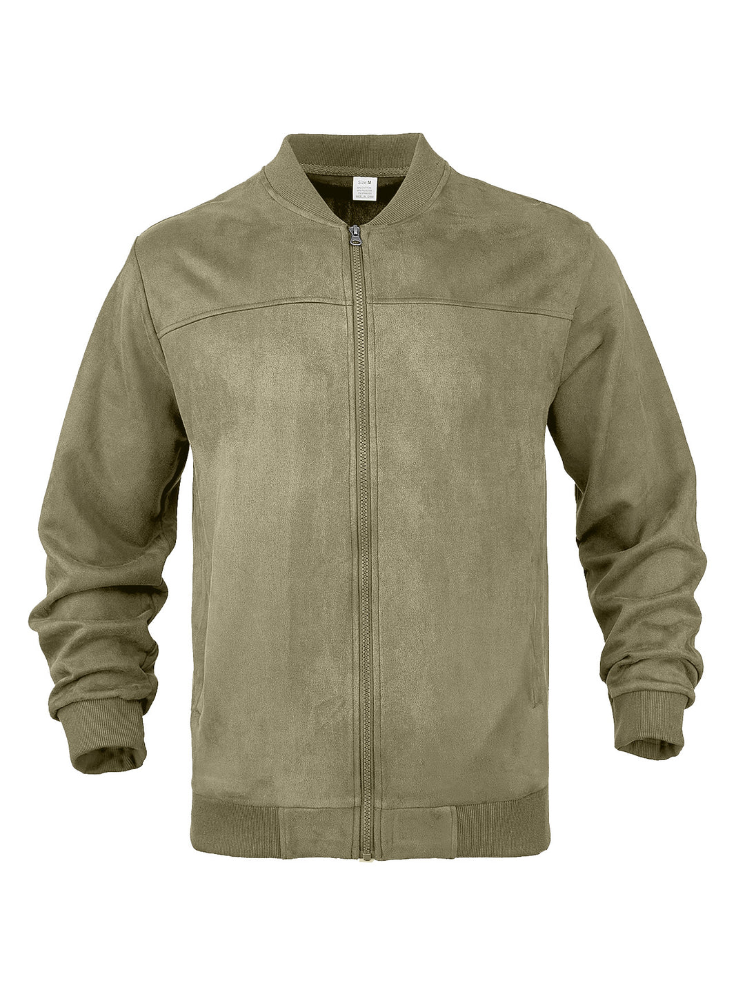 Men’s Suede Bomber Jacket