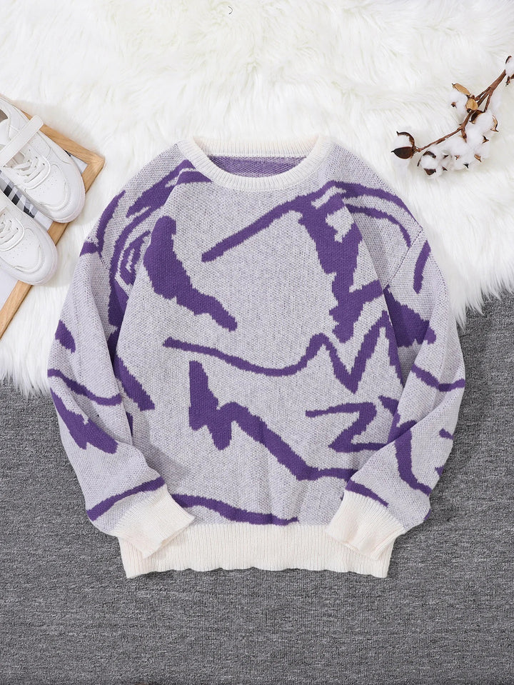 THE ABSTRACT-ENERGY SWEATER
