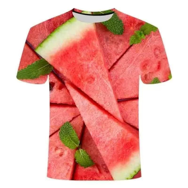 FRESH PICK WATERMELON PRINT TEE