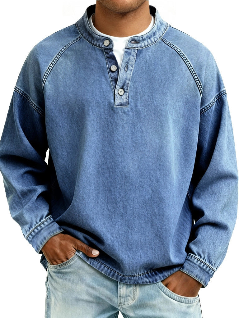 THE BROKEN-IN HENLEY PULLOVER