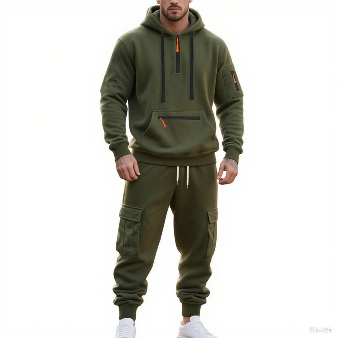 Men’s Hoodie &amp; Cargo Jogger Set