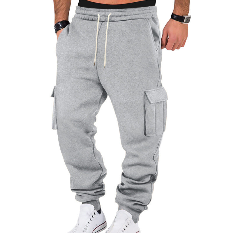 Men’s Fleece-Lined Cargo Joggers