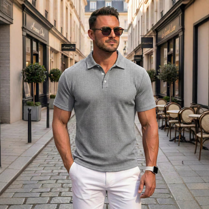 THE QUIET LUXURY TEXTURED POLO