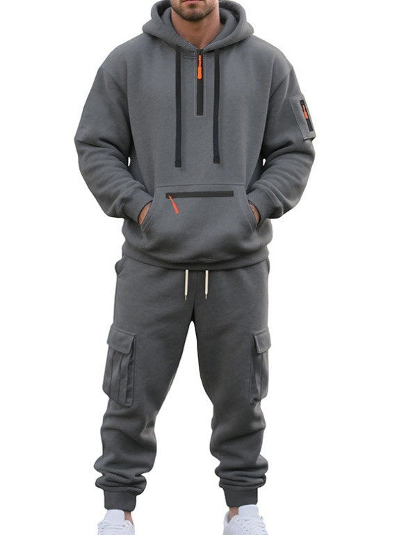 Men’s Hoodie &amp; Cargo Jogger Set