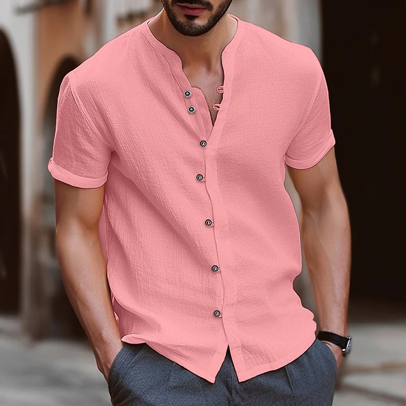 The Riviera Textured Short-Sleeve Shirt