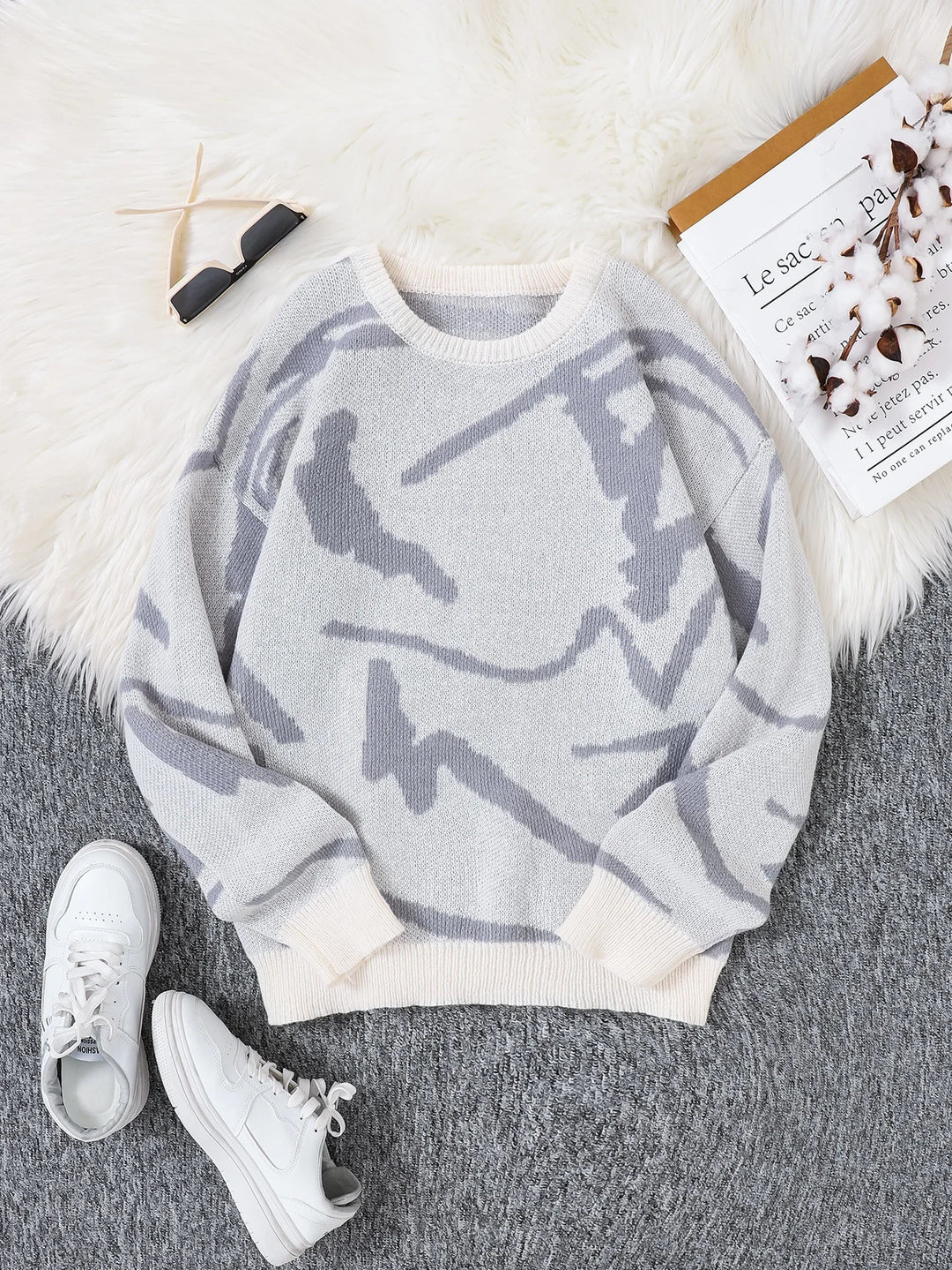 THE ABSTRACT-ENERGY SWEATER