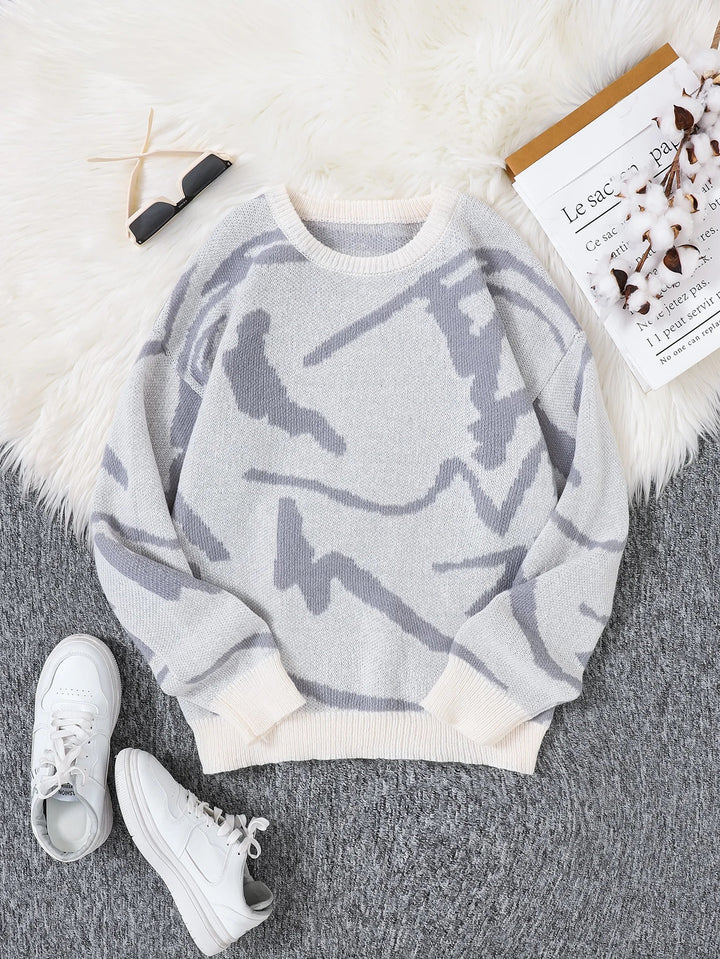 THE ABSTRACT-ENERGY SWEATER