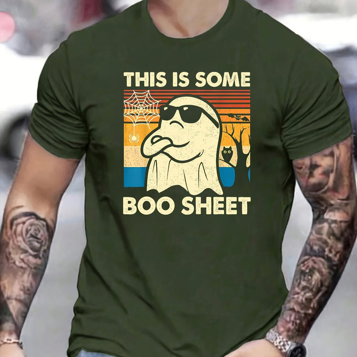 This Is Some Boo Sheet Vintage Halloween T-Shirt