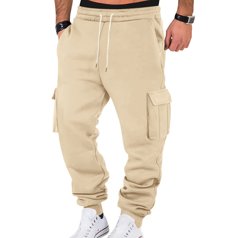 Men’s Fleece-Lined Cargo Joggers