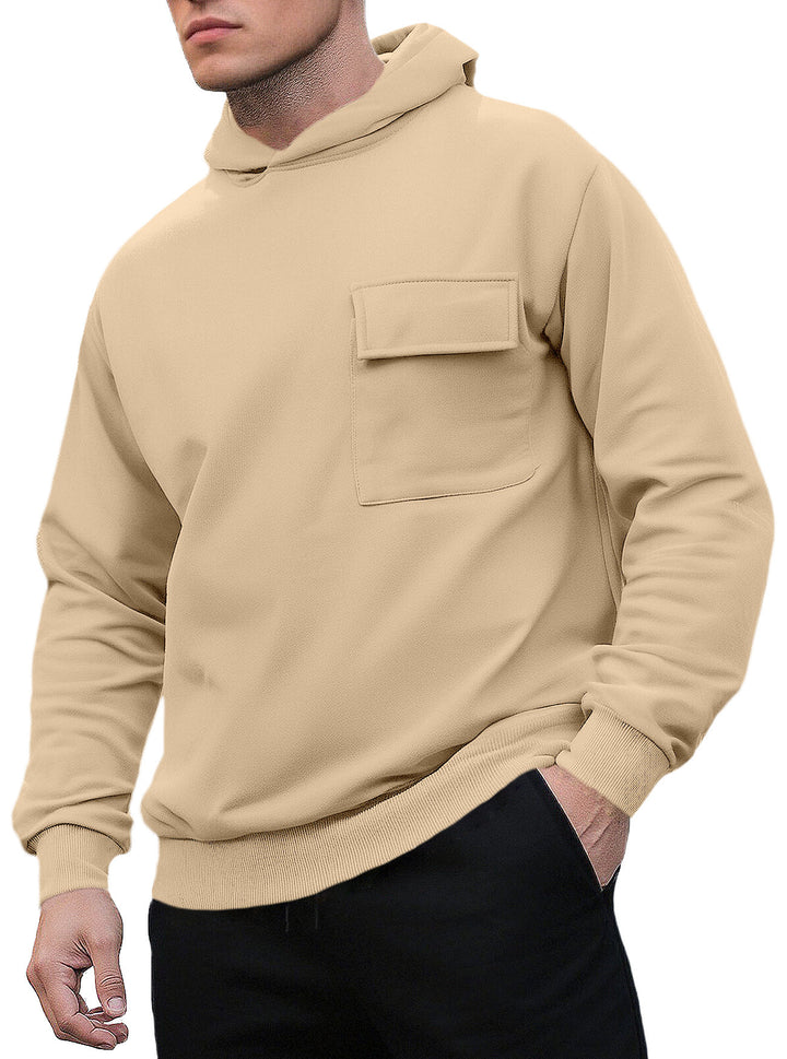 Men’s Fleece-Lined Pocket Hoodie