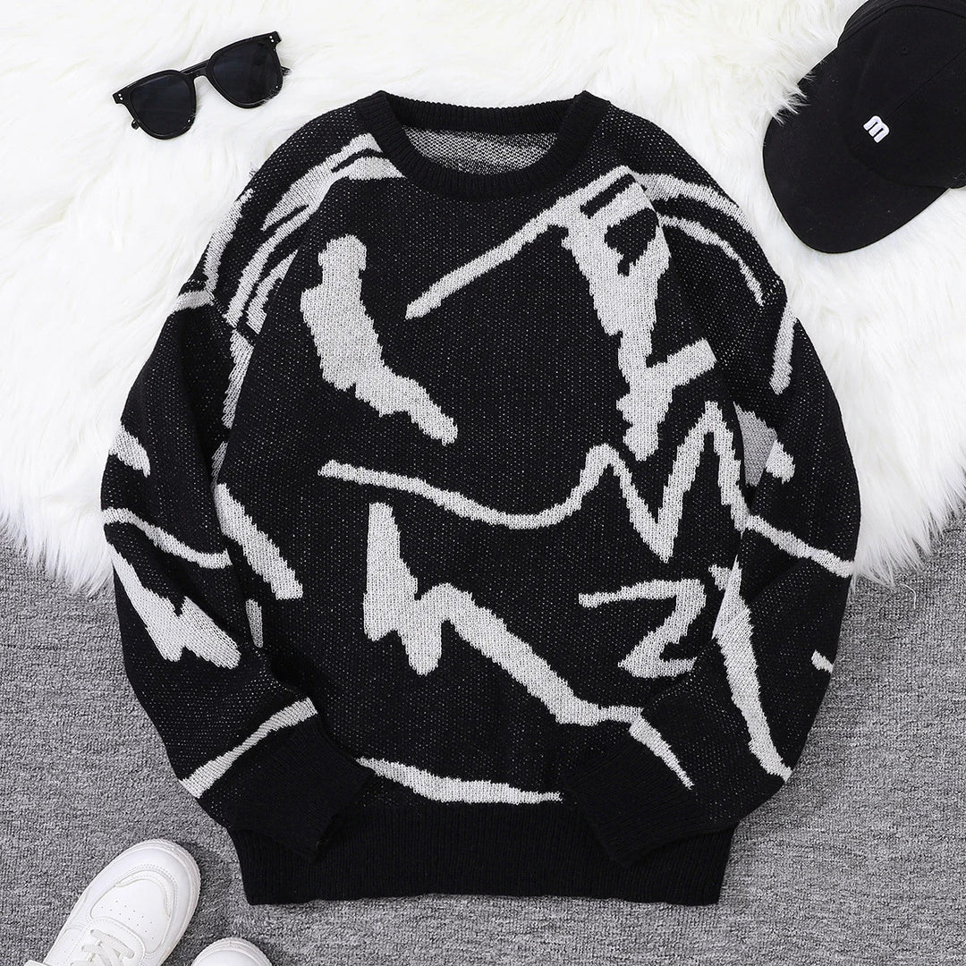 THE ABSTRACT-ENERGY SWEATER