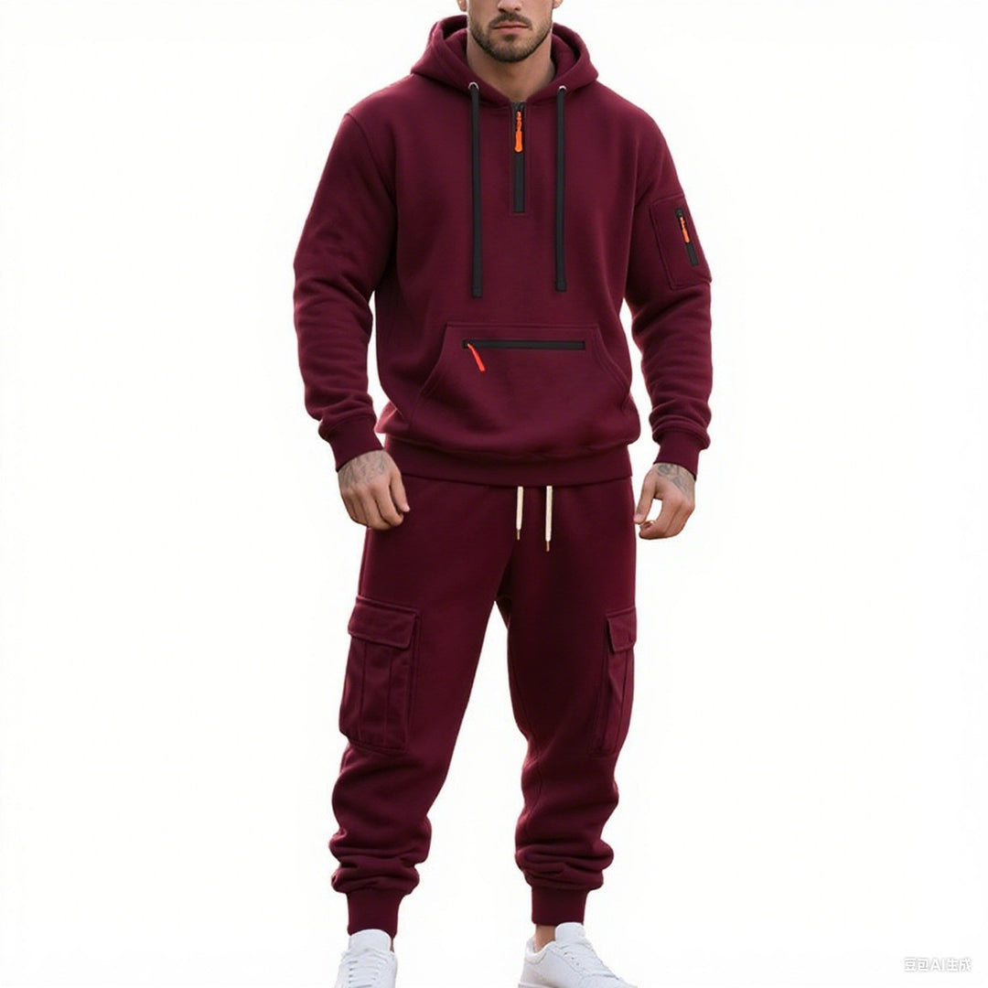 Men’s Hoodie &amp; Cargo Jogger Set