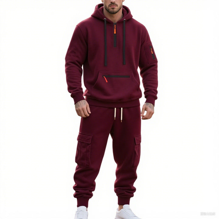 Men’s Hoodie &amp; Cargo Jogger Set