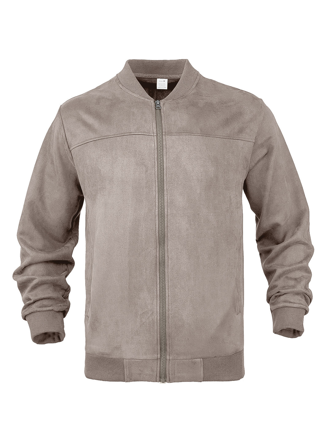 Men’s Suede Bomber Jacket