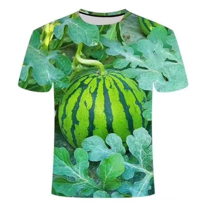 FRESH PICK WATERMELON PRINT TEE