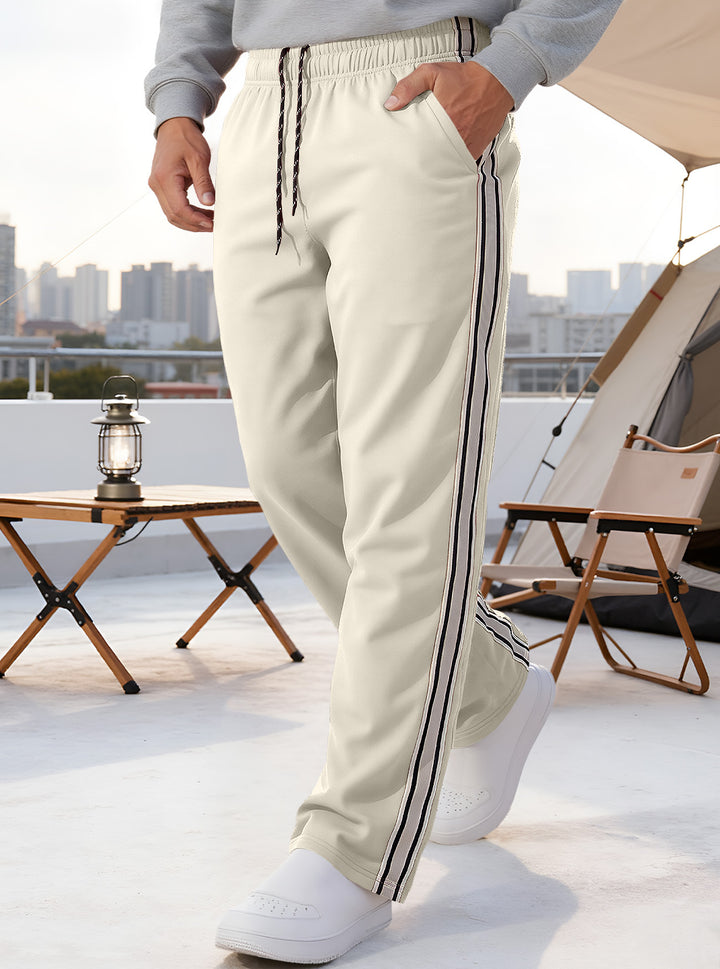 Men’s Retro Side-Stripe Track Pants