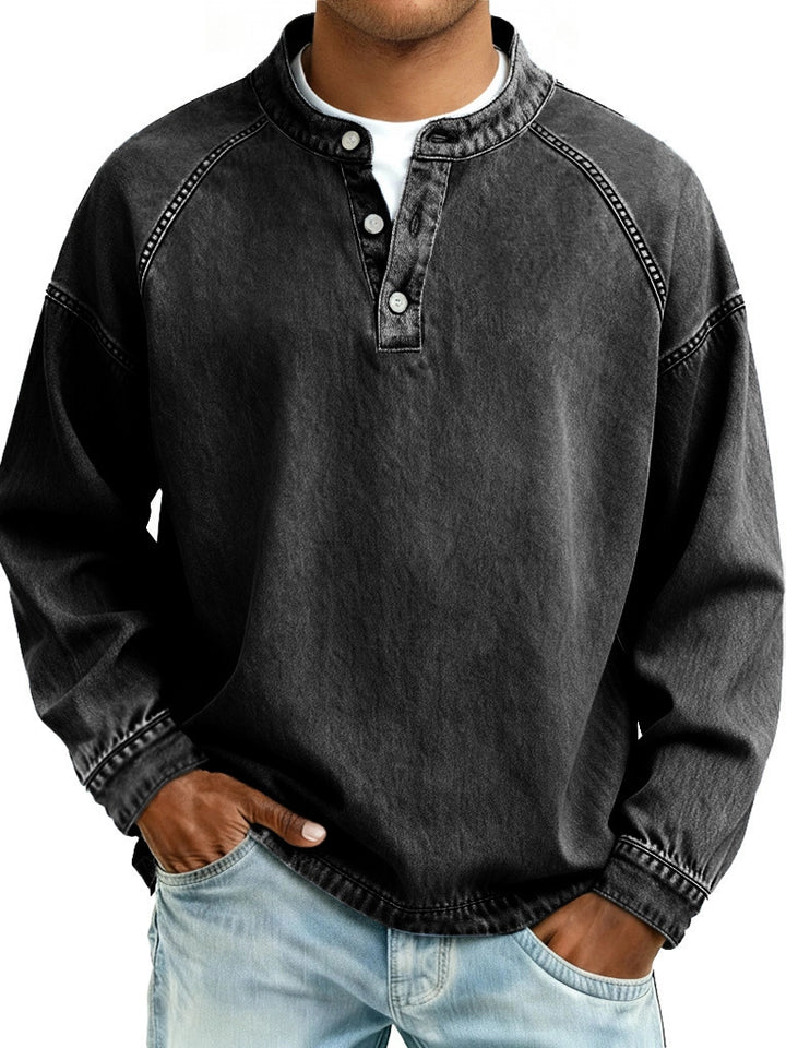 THE BROKEN-IN HENLEY PULLOVER