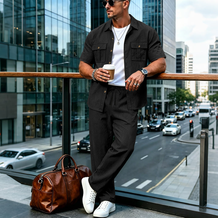 Summer Linen Style Men&