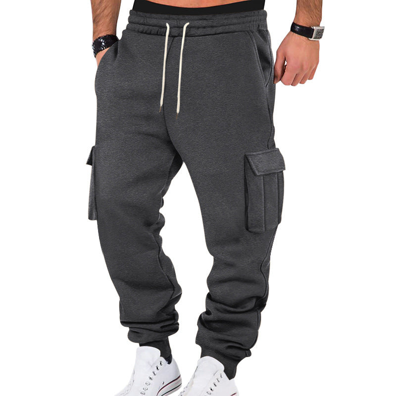 Men’s Fleece-Lined Cargo Joggers