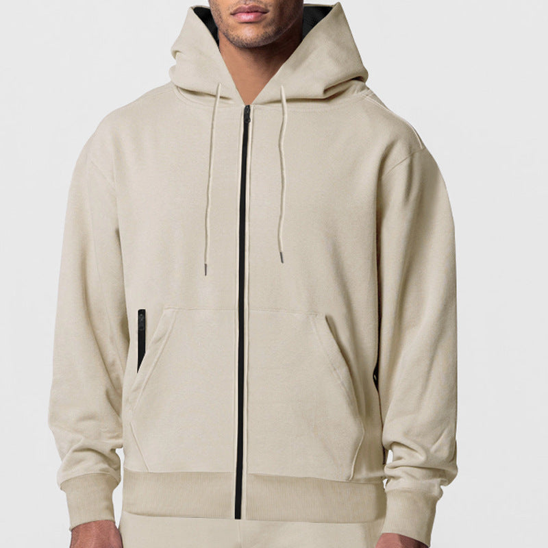 Men’s Fleece-Lined Full-Zip Hoodie