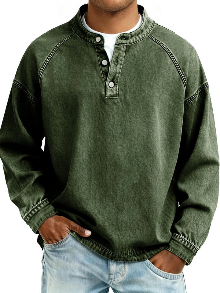 THE BROKEN-IN HENLEY PULLOVER