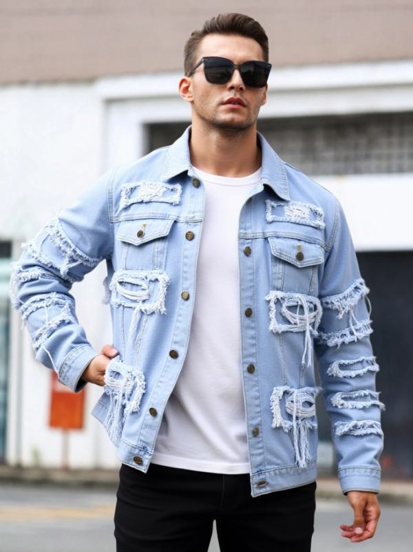 THE NO-RULES COTTON DENIM JACKET