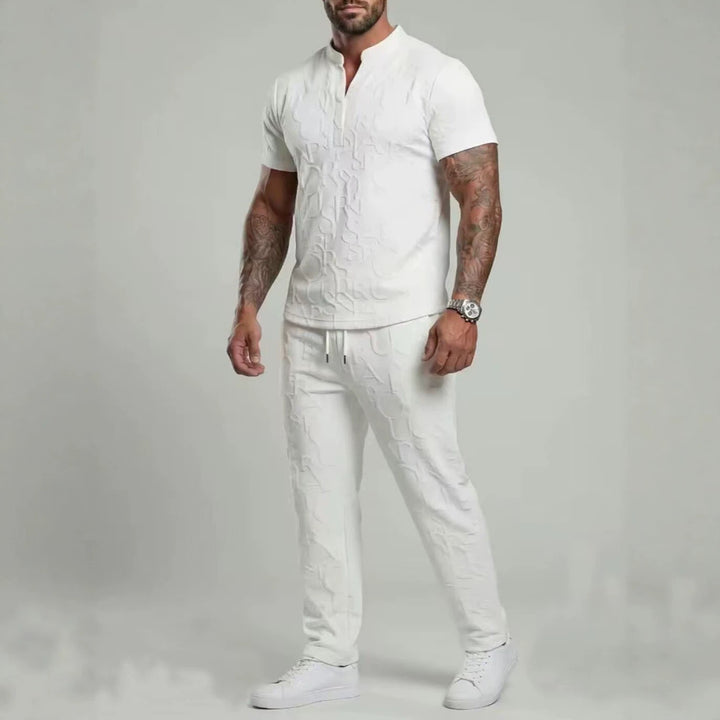MODERN TEXTURED TWO-PIECE SET