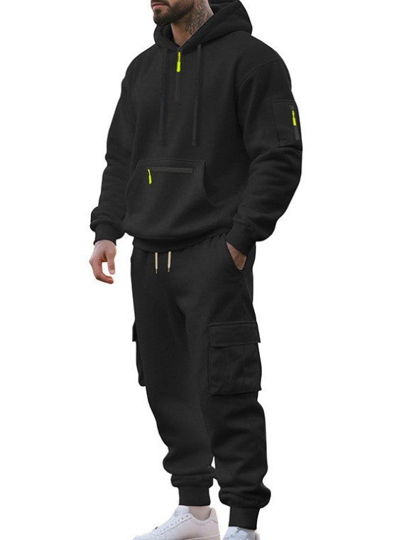 Men’s Hoodie &amp; Cargo Jogger Set