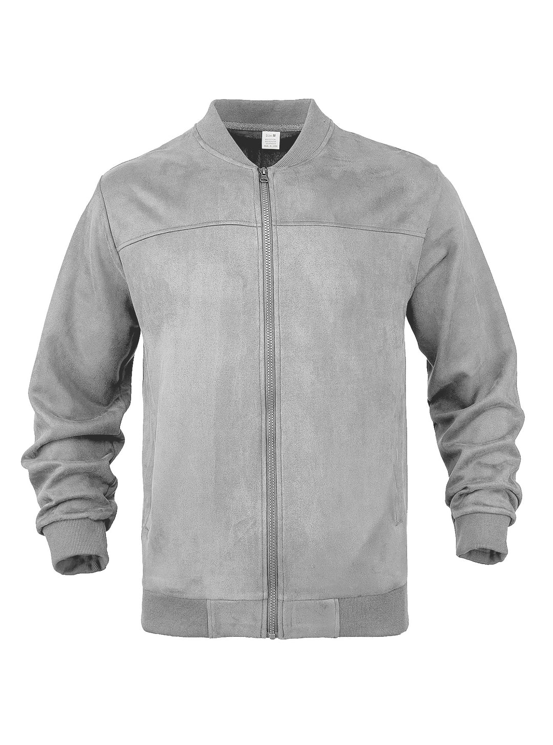 Men’s Suede Bomber Jacket
