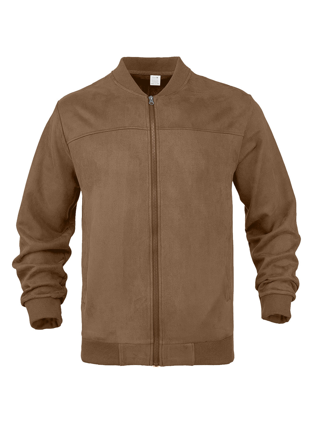 Men’s Suede Bomber Jacket