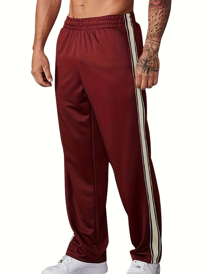 Men’s Retro Side-Stripe Track Pants