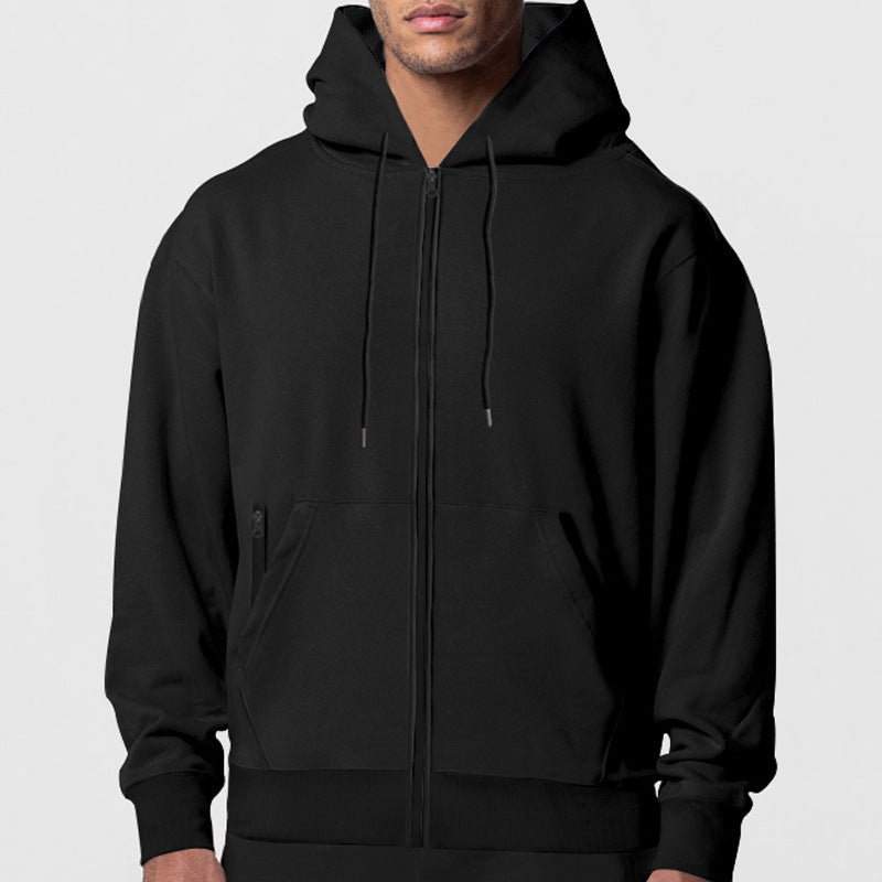 Men’s Fleece-Lined Full-Zip Hoodie