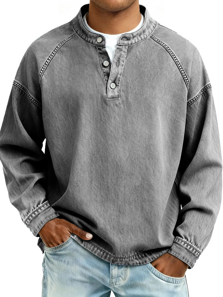 THE BROKEN-IN HENLEY PULLOVER