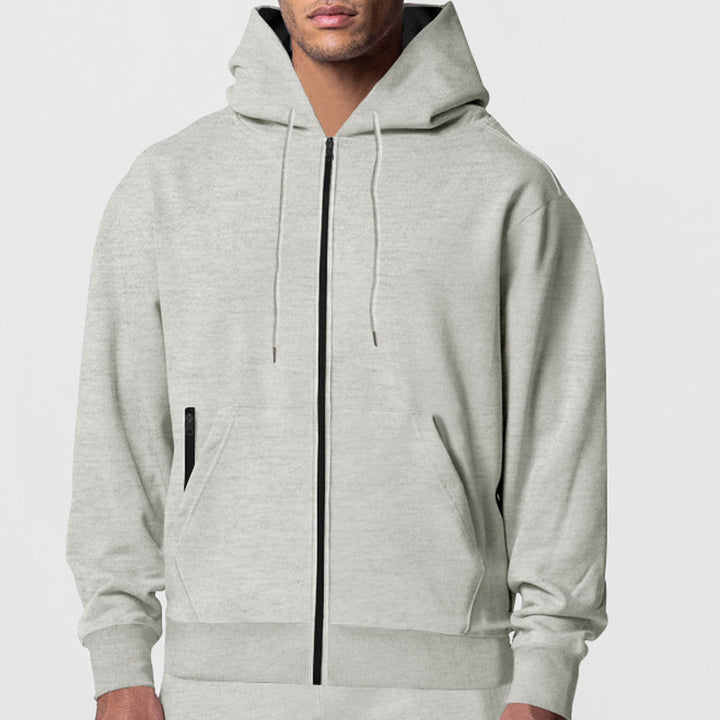 Men’s Fleece-Lined Full-Zip Hoodie