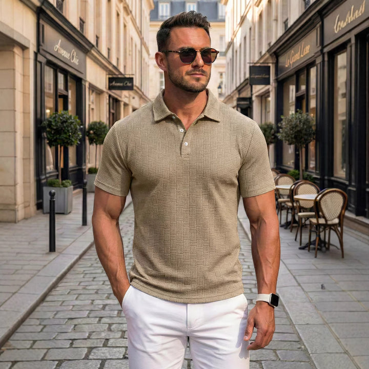THE QUIET LUXURY TEXTURED POLO
