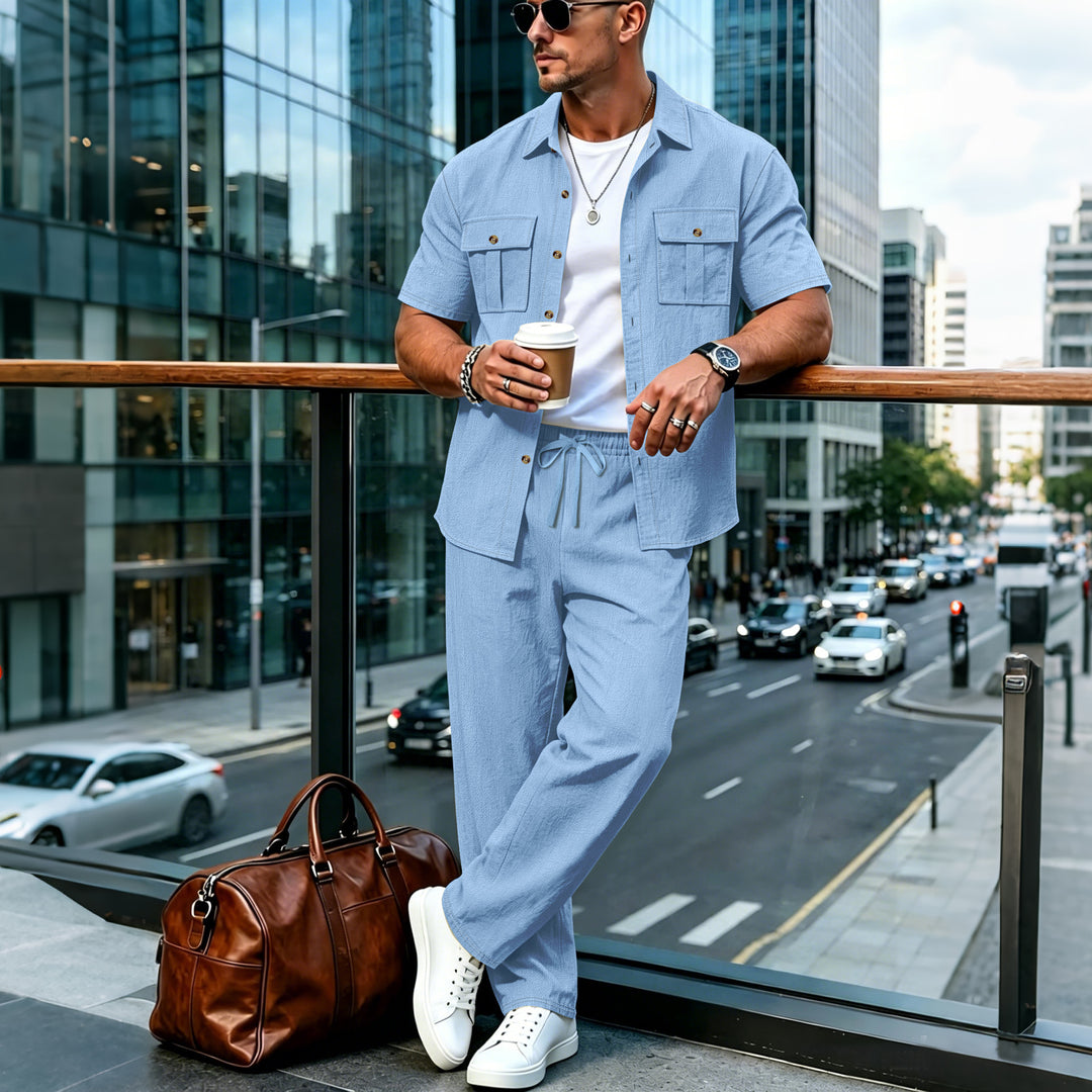 Summer Linen Style Men&