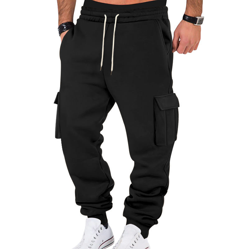 Men’s Fleece-Lined Cargo Joggers