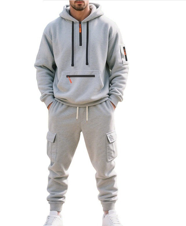 Men’s Hoodie &amp; Cargo Jogger Set