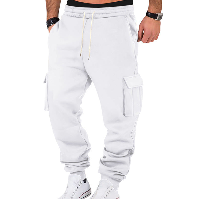 Men’s Fleece-Lined Cargo Joggers