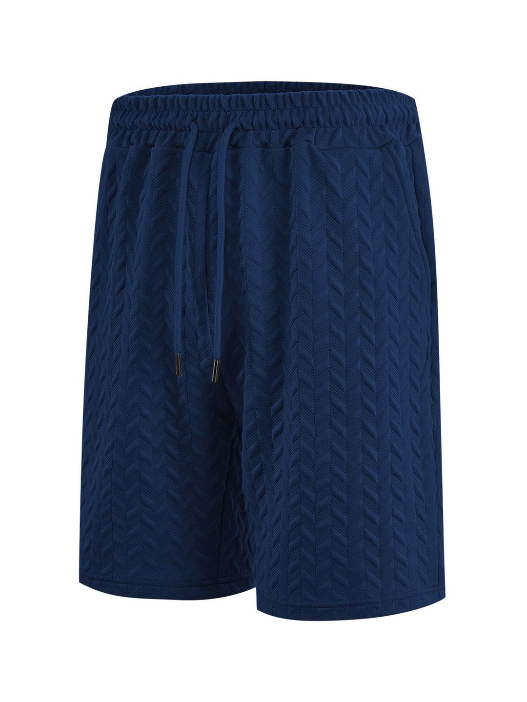 Men’s Textured Jacquard Casual Shorts