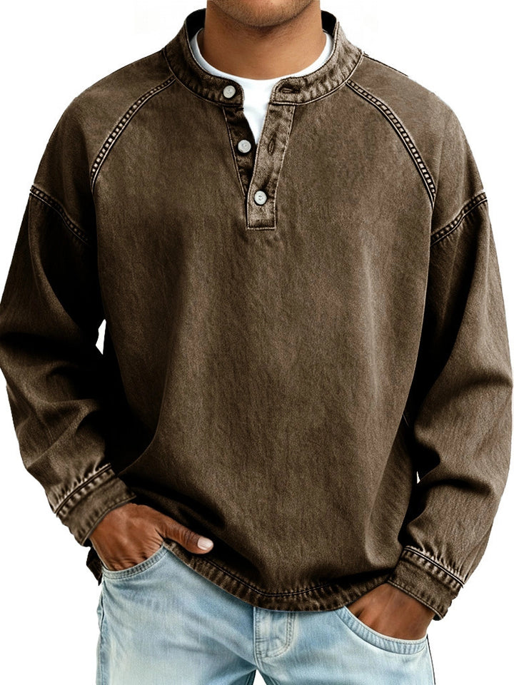 THE BROKEN-IN HENLEY PULLOVER