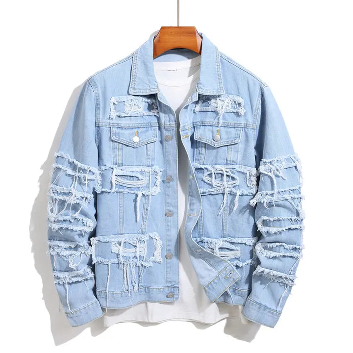 THE NO-RULES COTTON DENIM JACKET